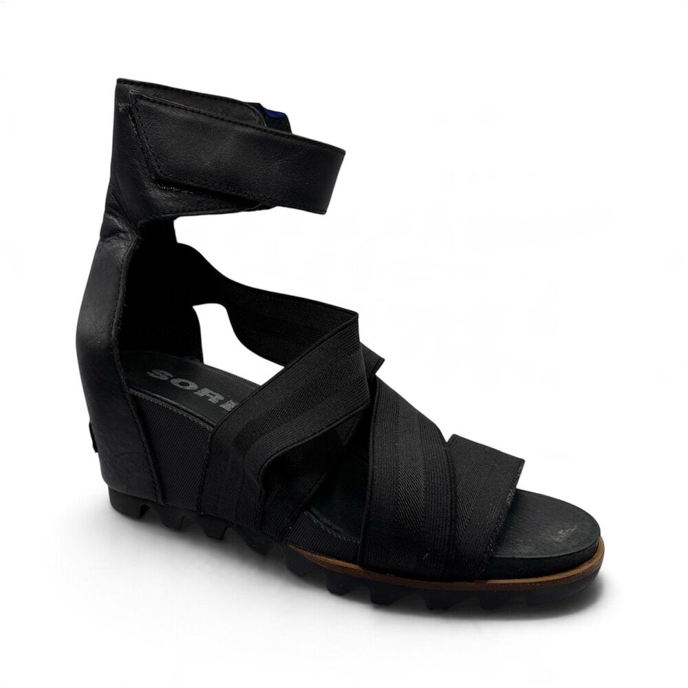 Sorel Joanie Gladiator II Platform Wedge Sandals Women’s Size 8